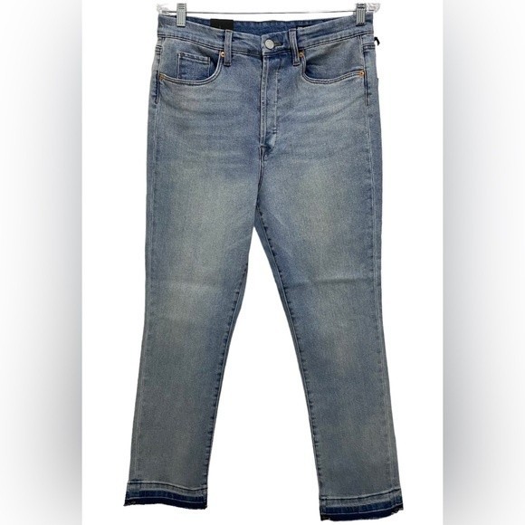 🟣 SALE Blank NYC The Madison High Rise Crop Jeans Size 31 - Picture 2 of 7